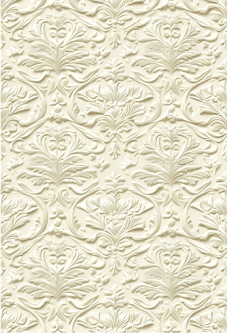 La raffinata carta decoupage Bollorè "BASSIRILIEVO PICCOLO DAMASCATO"