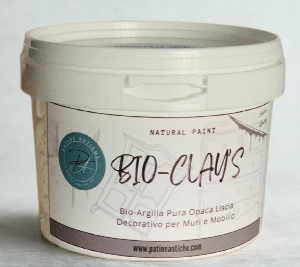 La pittura naturale a base di argilla BIO-CLAY’S di Patine Antiche