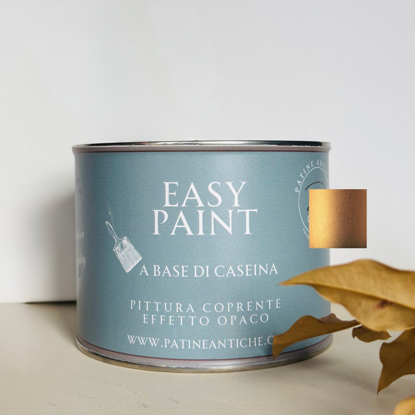 La variante ORO ROSSO PA-33C-818-B/501M della vernice a base di caseina EASY PAINT